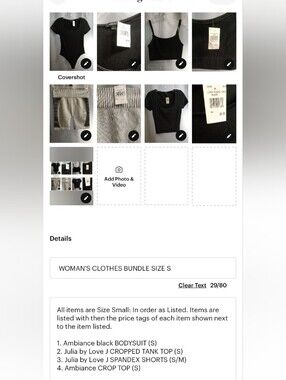 WOMAN'S CLOTHES BUNDLE SIZE S